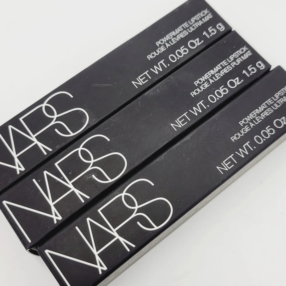 Warm Leatherette NARS Powermatte Lipstick Rich Berry Pink Brand New in Box